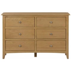 AM Kilkenny Oak 6 Drawer Chest